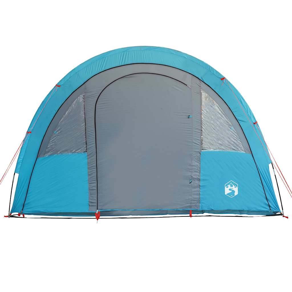 Tunneltelt For Camping 4 Personer Blå Vanntett