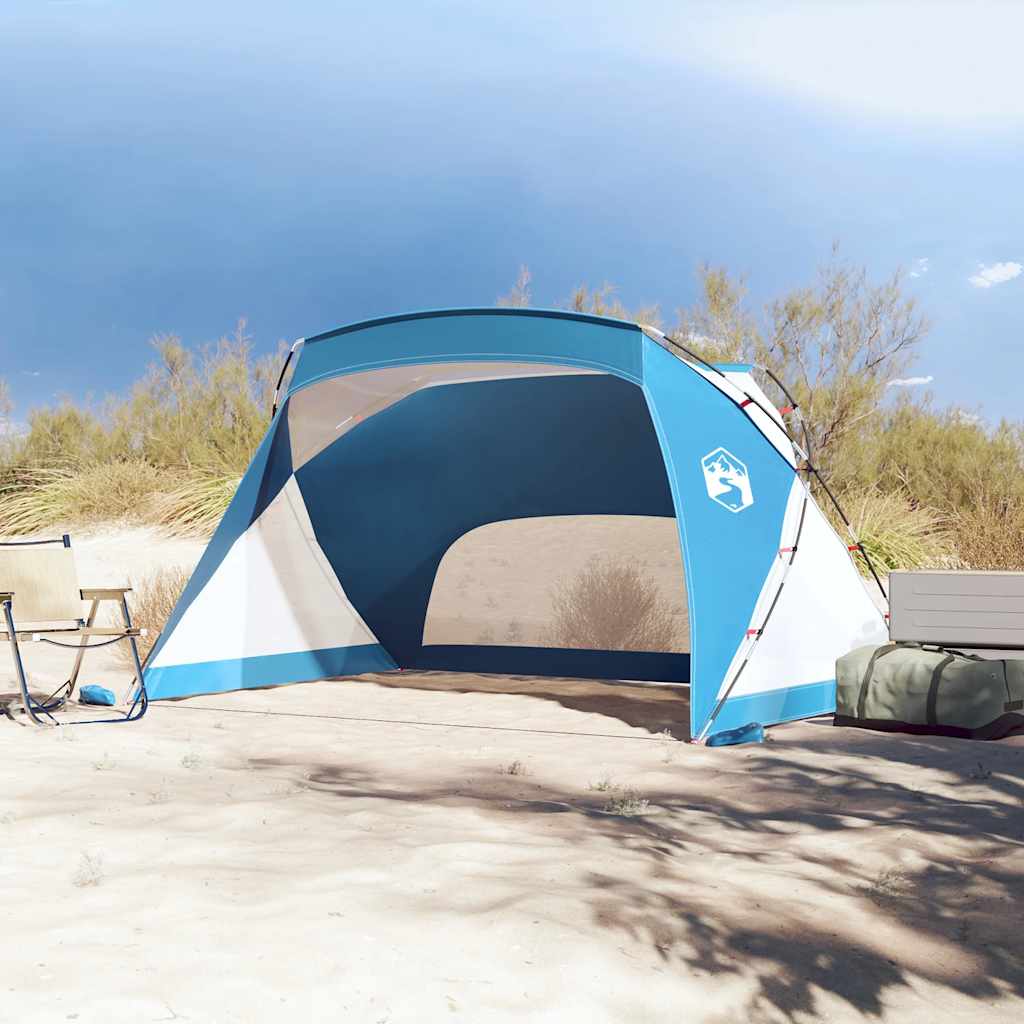 Strandtelt Asurblå 274X178X170/148 Cm 185T Polyester