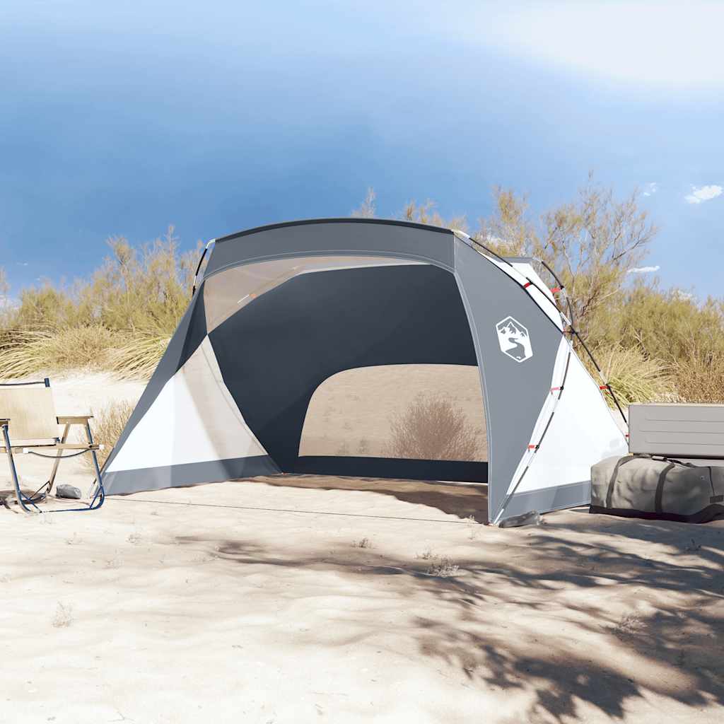 Strandtelt Grå 274X178X170/148 Cm 185T Polyester