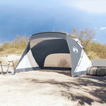 Strandtelt Grå 274X178X170/148 Cm 185T Polyester