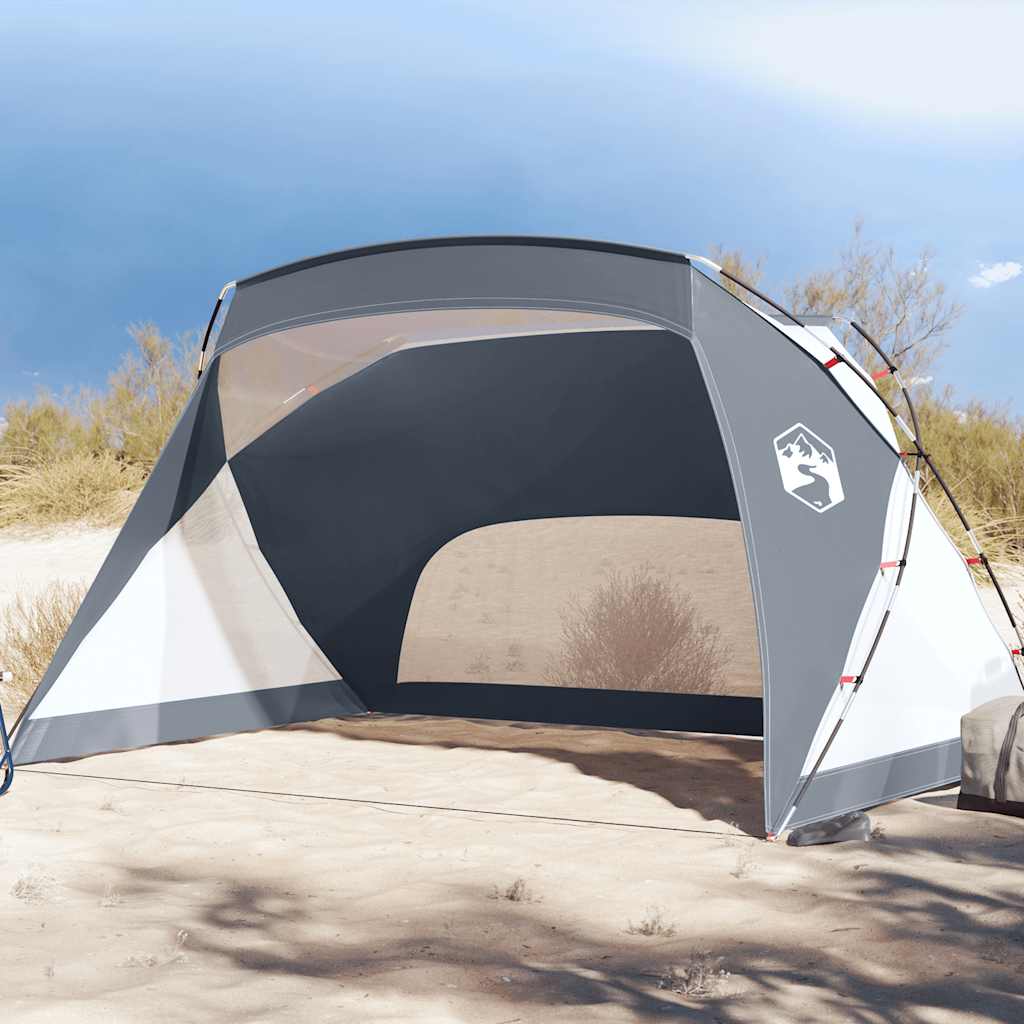 Strandtelt Grå 274X178X170/148 Cm 185T Polyester