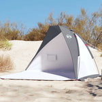 Strandtelt Grå 268X223X125 Cm 185T Polyester
