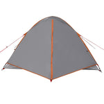 Kuppeltelt For Camping 3 Personer Oransje Vanntett