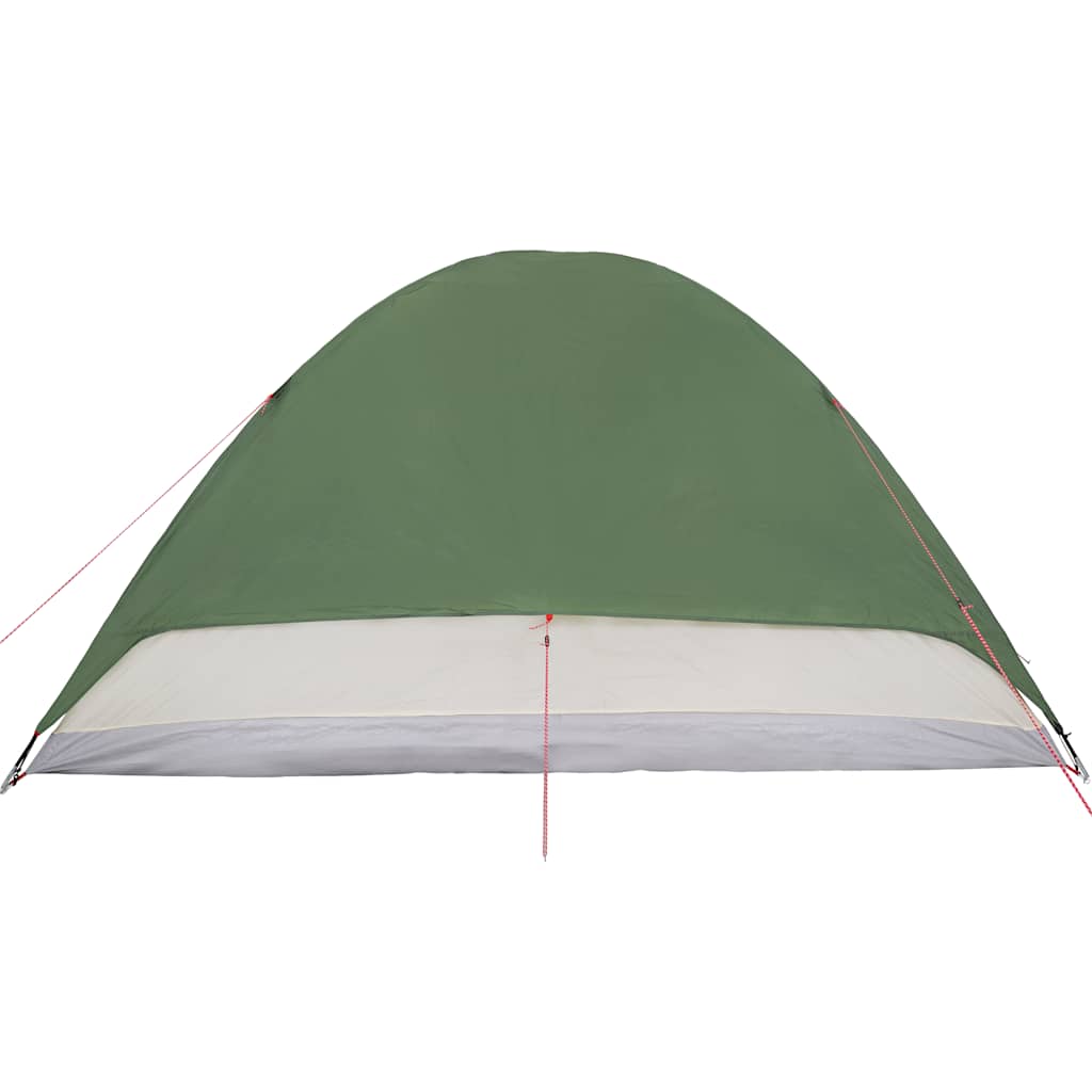 Kuppeltelt For Camping 6 Personer Grønn Vanntett