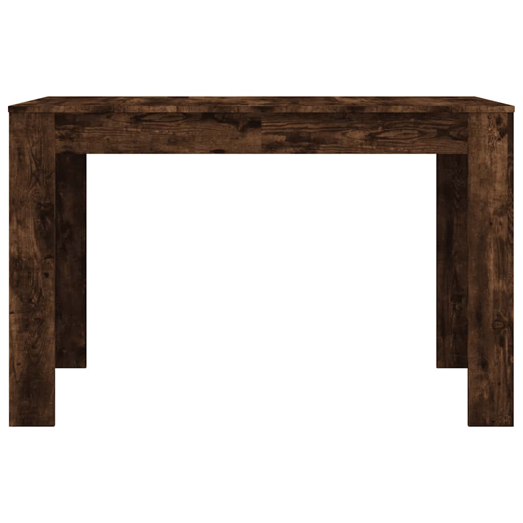 Spisebord Røkt Eik 120X60X76 Cm Konstruert Tre