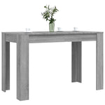 Spisebord Grå Sonoma 120X60X76 Cm Konstruert Tre