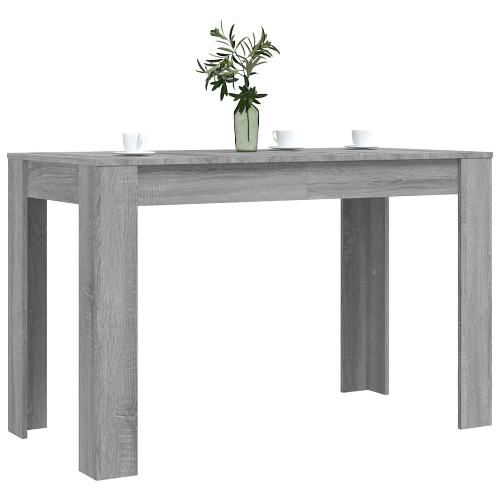 Spisebord Grå Sonoma 120X60X76 Cm Konstruert Tre