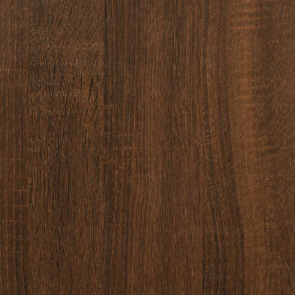 Spisebord Brun Eik 120X60X76 Cm Konstruert Tre