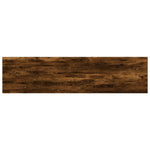Vegghyller 4 Stk Røkt Eik 40X10X1,5 Cm Konstruert Tre