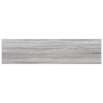 Vegghyller 4 Stk Grå Sonoma 40X10X1,5 Cm Konstruert Tre