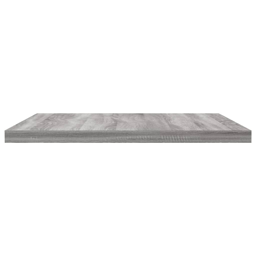 Vegghyller 4 Stk Grå Sonoma 40X30X1,5 Cm Konstruert Tre