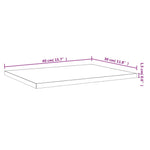 Vegghyller 4 Stk Grå Sonoma 40X30X1,5 Cm Konstruert Tre