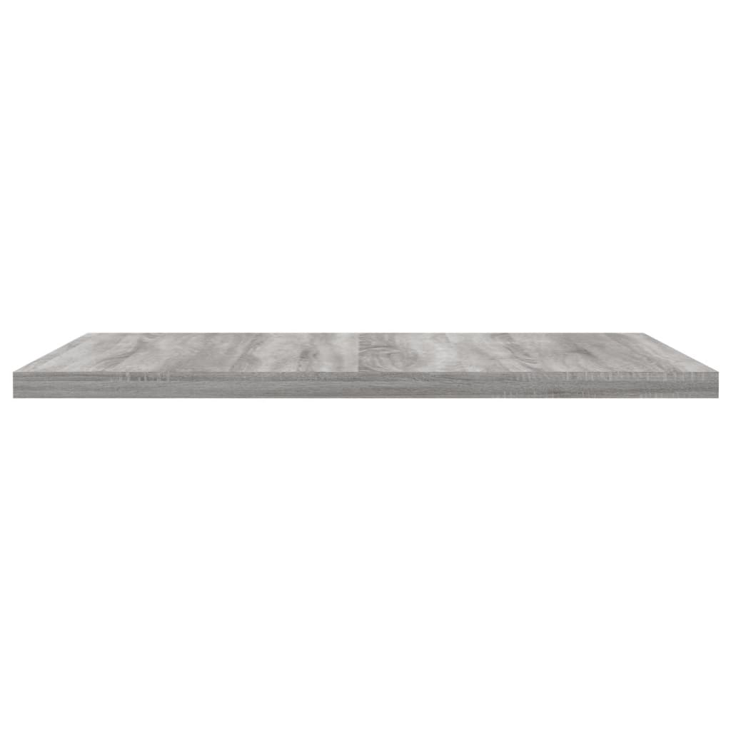 Vegghyller 4 Stk Grå Sonoma 40X40X1,5 Cm Konstruert Tre
