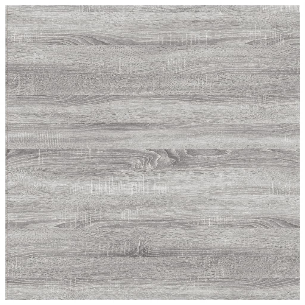 Vegghyller 4 Stk Grå Sonoma 40X40X1,5 Cm Konstruert Tre