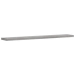 Vegghyller 4 Stk Grå Sonoma 60X10X1,5 Cm Konstruert Tre