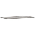 Vegghyller 4 Stk Grå Sonoma 60X20X1,5 Cm Konstruert Tre