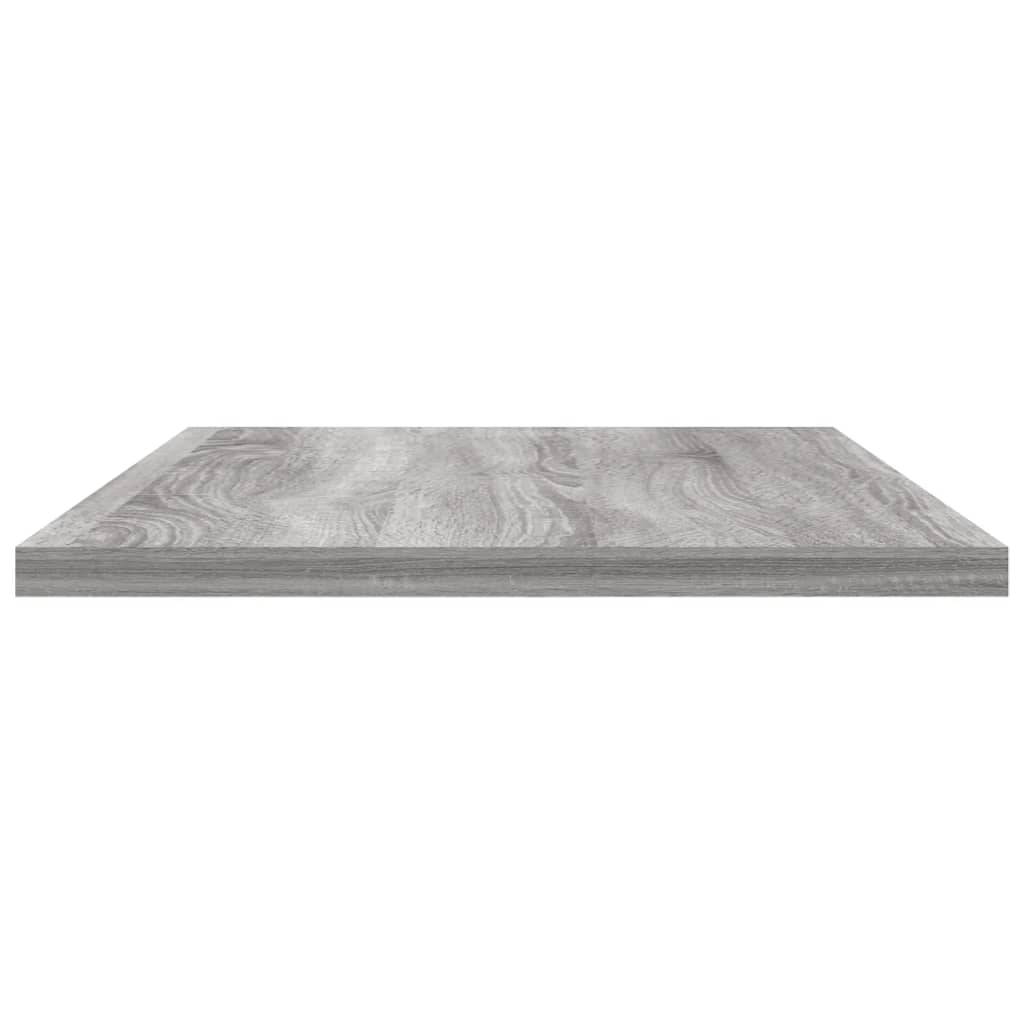 Vegghyller 4 Stk Grå Sonoma 60X20X1,5 Cm Konstruert Tre