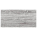 Vegghyller 4 Stk Grå Sonoma 60X20X1,5 Cm Konstruert Tre