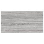 Vegghyller 4 Stk Grå Sonoma 60X30X1,5 Cm Konstruert Tre