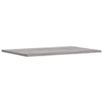 Vegghyller 4 Stk Grå Sonoma 60X40X1,5 Cm Konstruert Tre