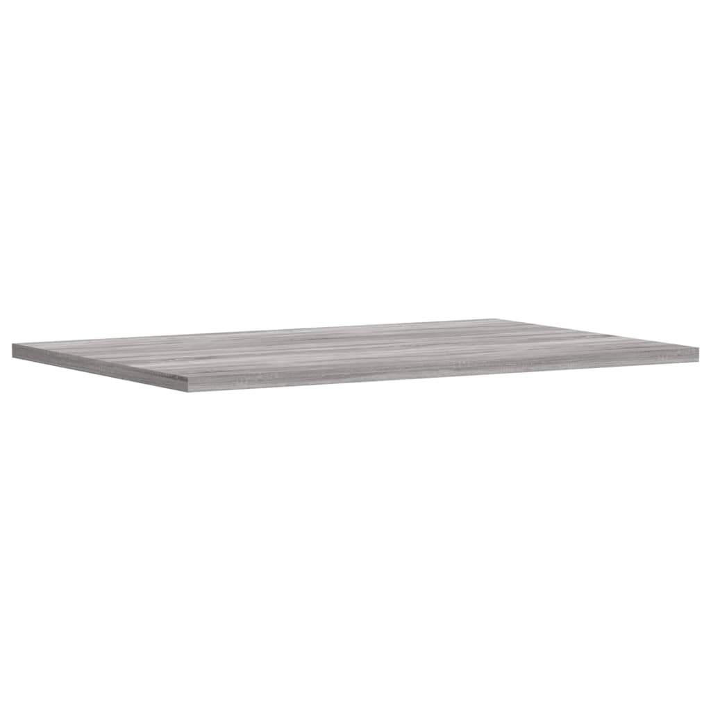 Vegghyller 4 Stk Grå Sonoma 60X40X1,5 Cm Konstruert Tre