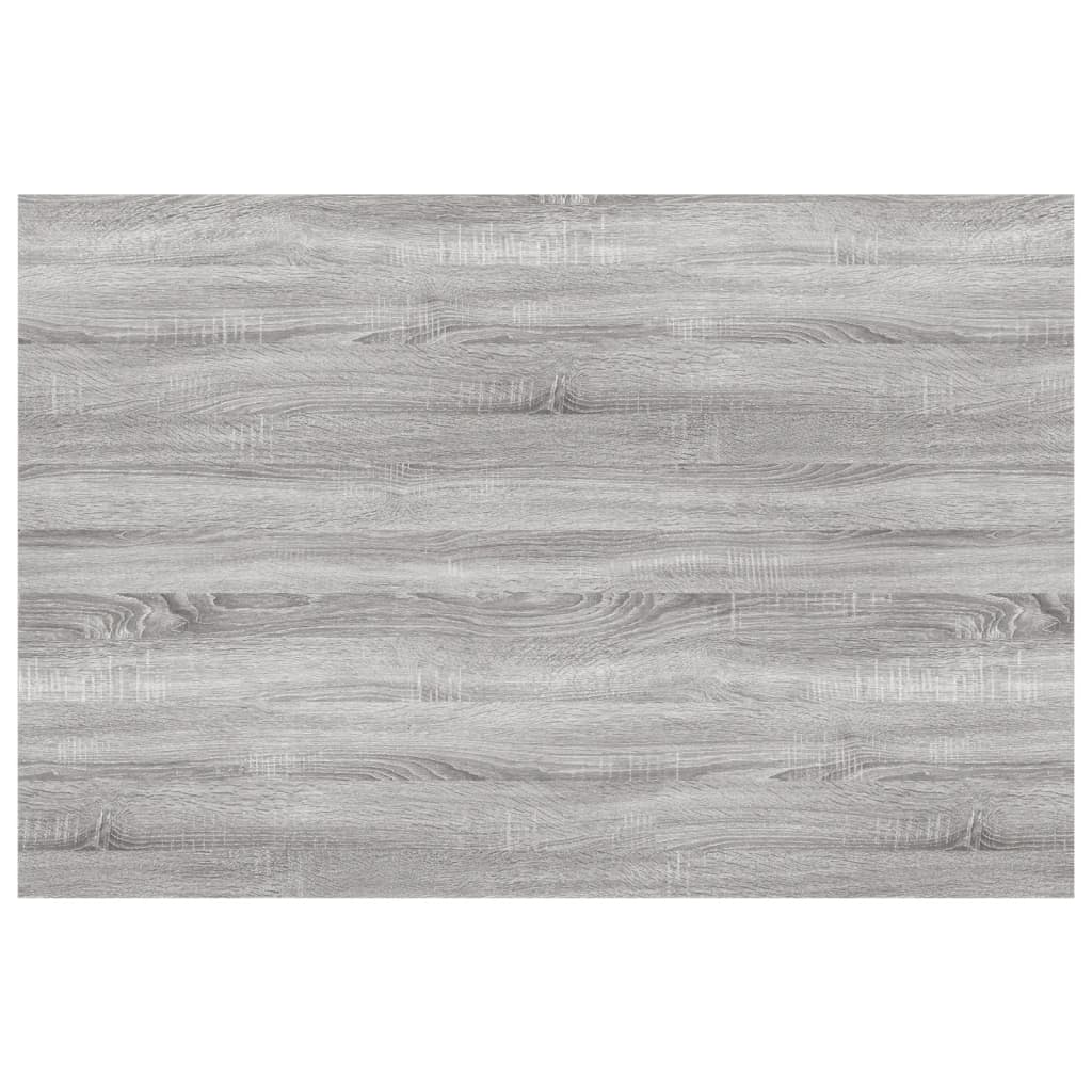 Vegghyller 4 Stk Grå Sonoma 60X40X1,5 Cm Konstruert Tre