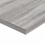 Vegghyller 4 Stk Grå Sonoma 60X40X1,5 Cm Konstruert Tre
