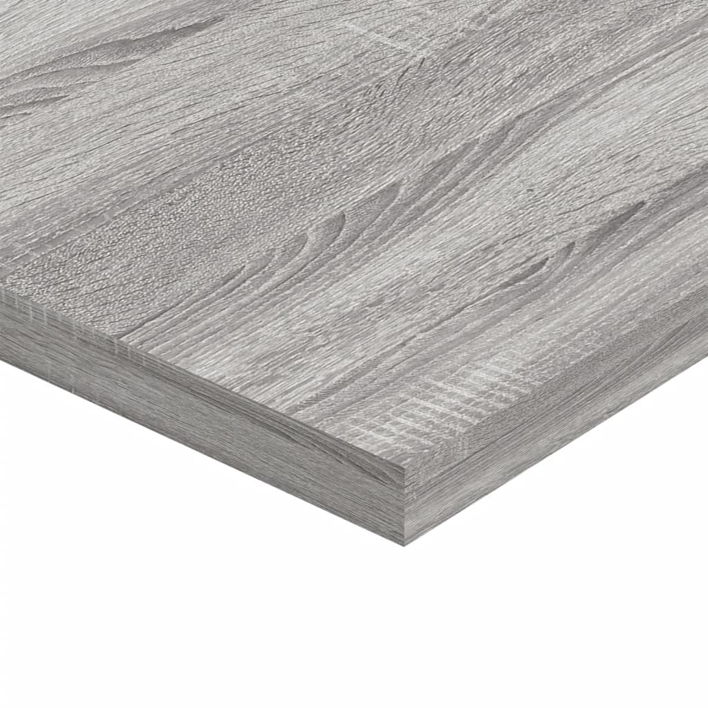 Vegghyller 4 Stk Grå Sonoma 60X40X1,5 Cm Konstruert Tre