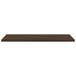 Vegghyller 4 Stk Brun Eik 60X40X1,5 Cm Konstruert Tre