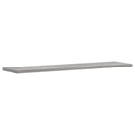 Vegghyller 4 Stk Grå Sonoma 80X20X1,5 Cm Konstruert Tre