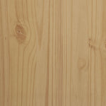 Garderobe Floro Voksbrun 77X53X171 Cm Heltre Furu