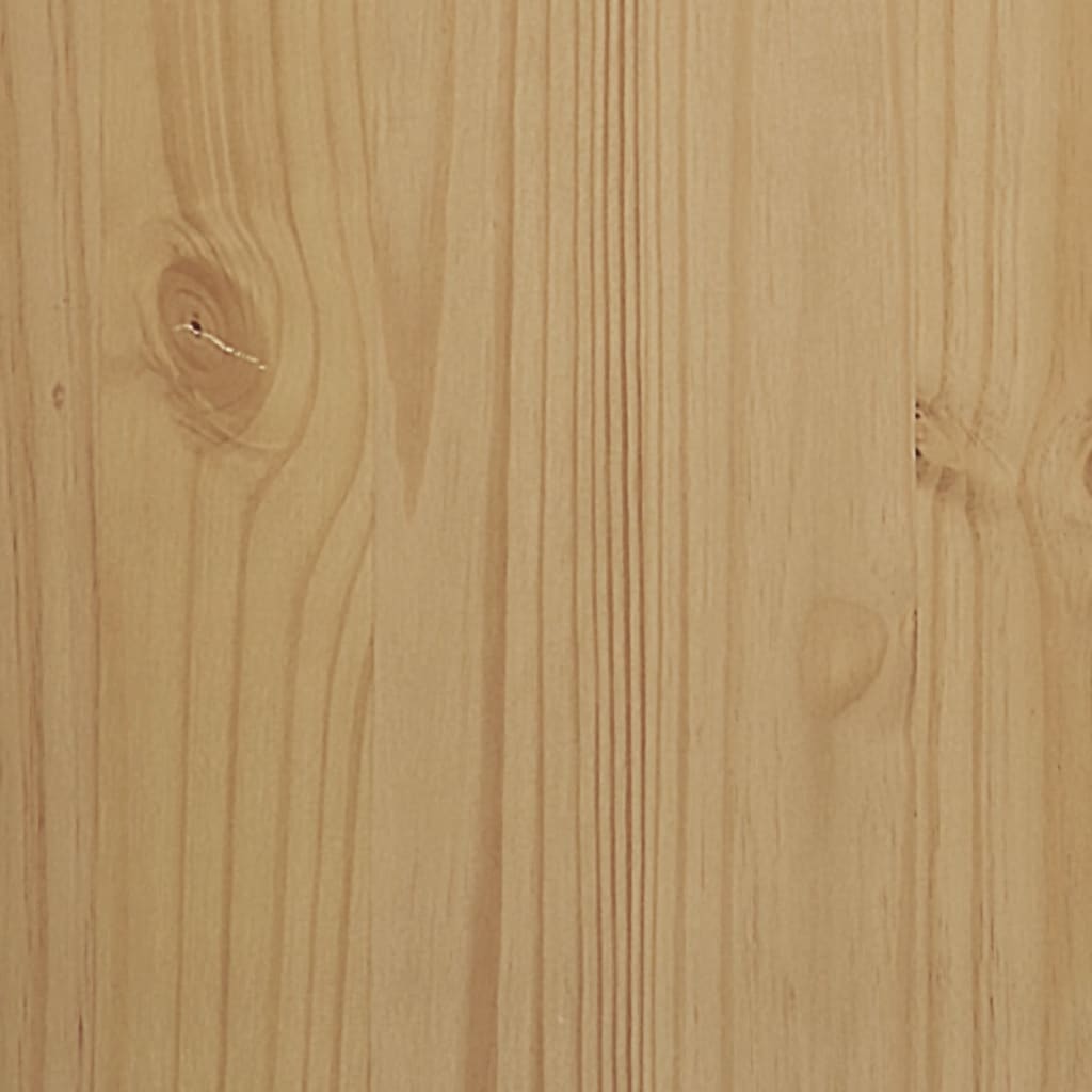 Garderobe Floro Voksbrun 77X53X171 Cm Heltre Furu