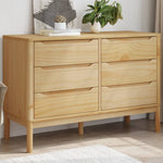 Kommode Floro Voksbrun Heltre Furu