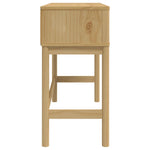 Konsollbord Floro Brun 89,5X36,5X73 Cm Heltre Furu