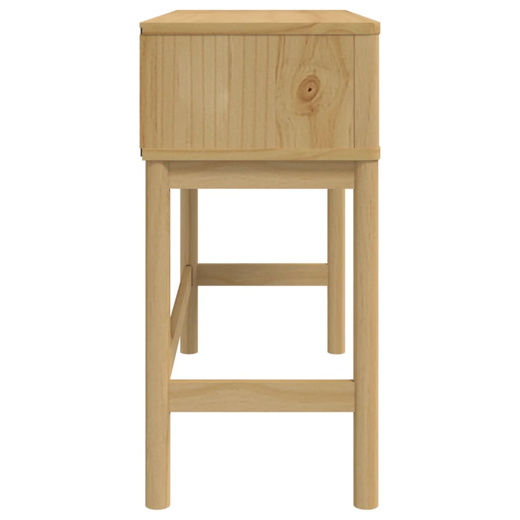 Konsollbord Floro Brun 89,5X36,5X73 Cm Heltre Furu