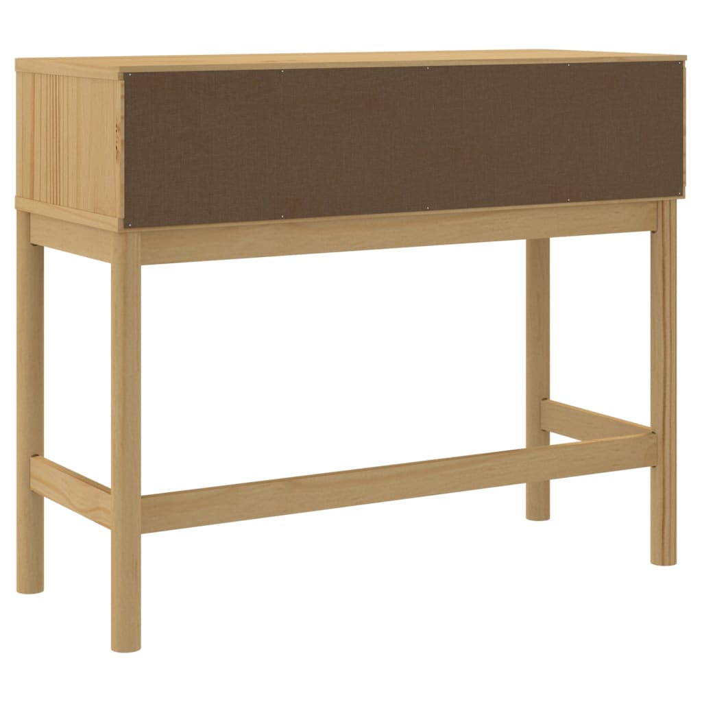 Konsollbord Floro Brun 89,5X36,5X73 Cm Heltre Furu