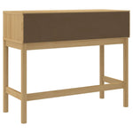 Konsollbord Floro Brun 89,5X36,5X73 Cm Heltre Furu