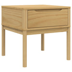 Lampebord Floro Voksbrun 55X55X54 Cm Heltre Furu