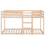 Køyeseng Uten Madrass 90X200 Cm Heltre Furu