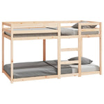 Køyeseng Uten Madrass 90X190 Cm Heltre Furu