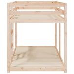 Køyeseng Uten Madrass 90X190 Cm Heltre Furu