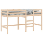 Køyeseng For Barn Med Stige 90X190 Cm Heltre Furu