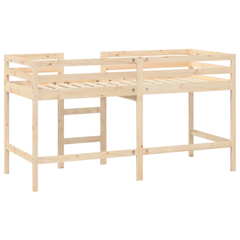 Køyeseng For Barn Med Stige 90X190 Cm Heltre Furu