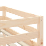 Køyeseng For Barn Med Stige 90X190 Cm Heltre Furu