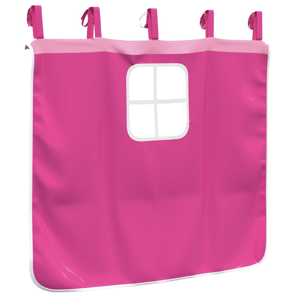 Gardiner For Køyeseng Rosa Polyester