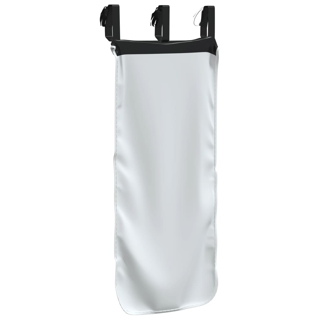 Gardiner For Køyeseng Med Tårn Hvit Og Svart Polyester