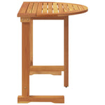 Sammenleggbart Balkongbord 90X60X72 Cm Heltre Akasie
