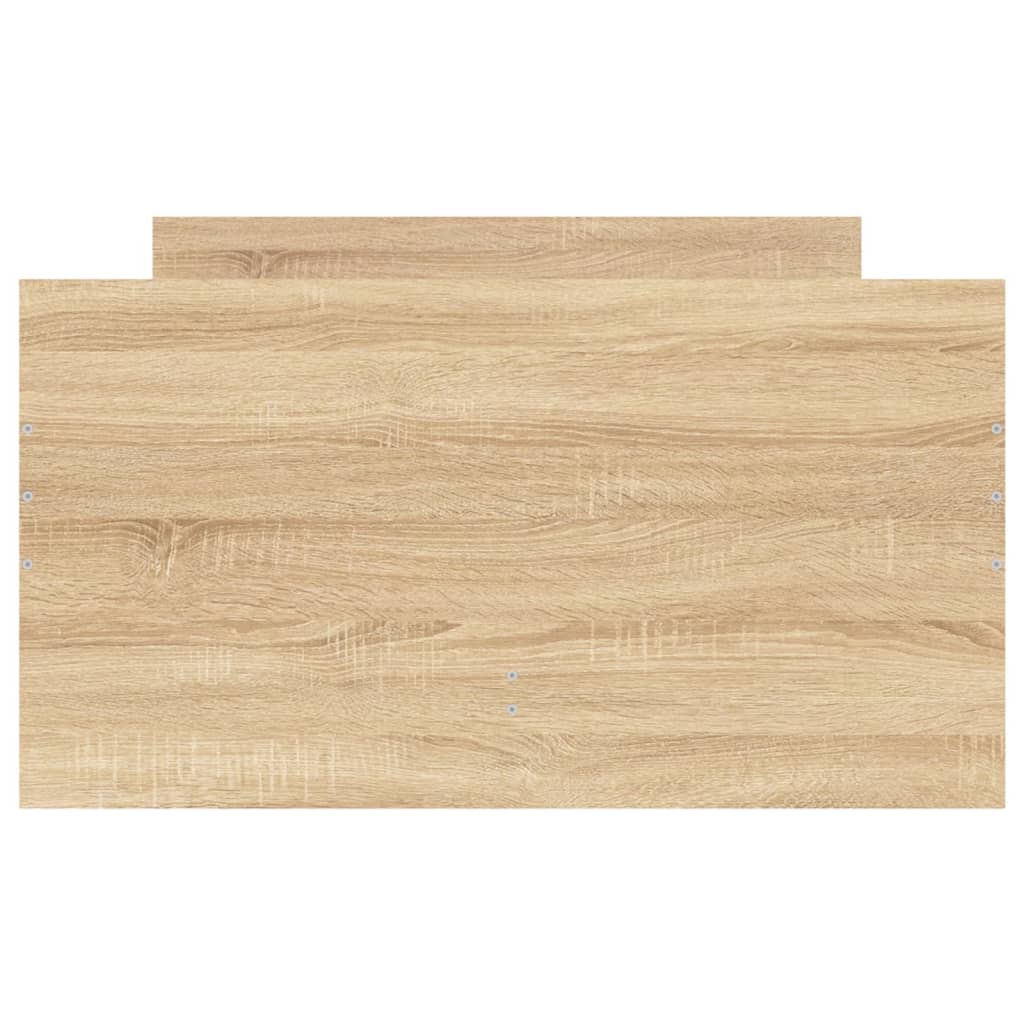 Sengeramme Med Skuffer Sonoma Eik 90X200 Cm