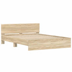 Sengeramme Med Hodegavl Sonoma Eik 140X200 Cm