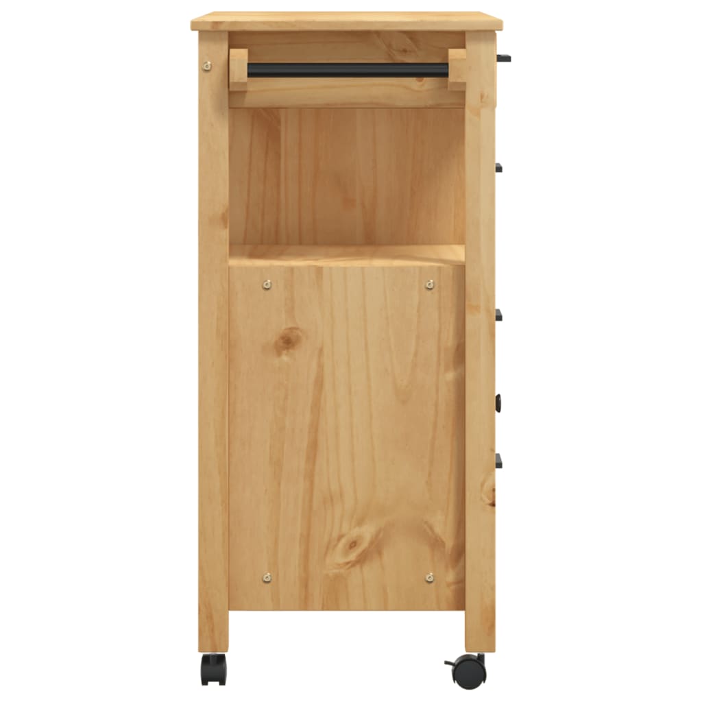 Kjøkkenvogn Monza 84X40X90 Cm Heltre Furu